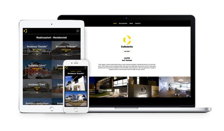 È online il nuovo sito Collodetto - Collodetto Angelo Costruzioni